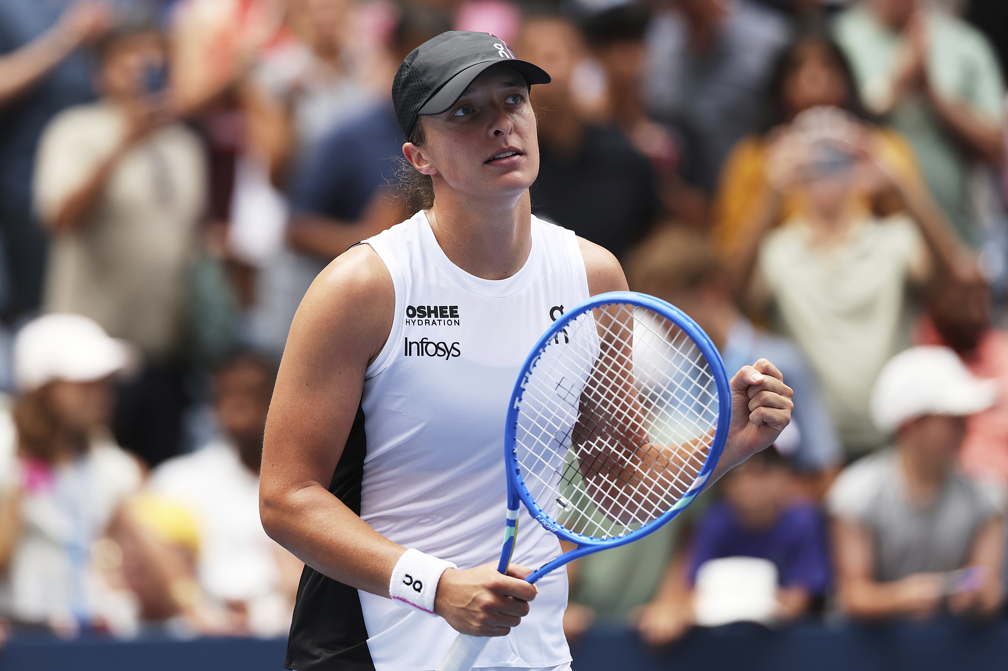 华体会官网-斯瓦泰克晋级美网八强 单赛季四大满贯首次全进八强